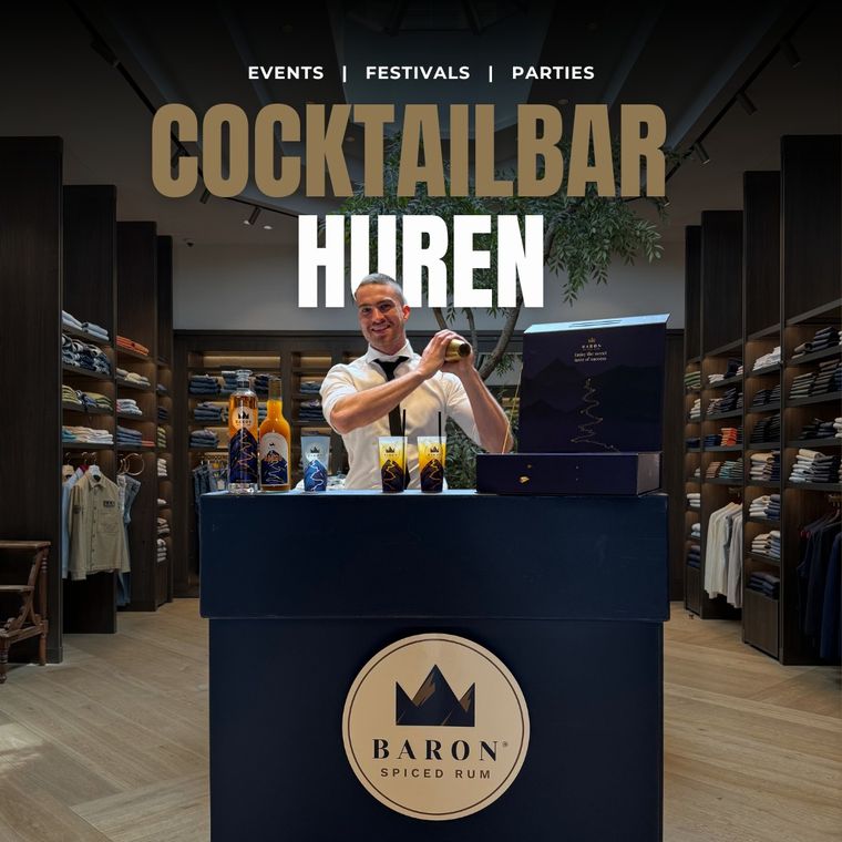Baron mobiele cocktailbar