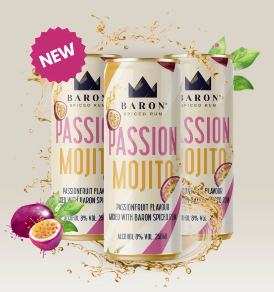 Baron Passion Mojito blikjes